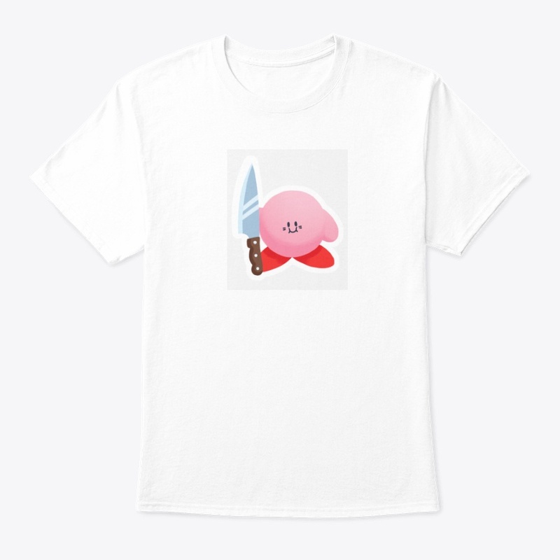Kirby With a Knife
