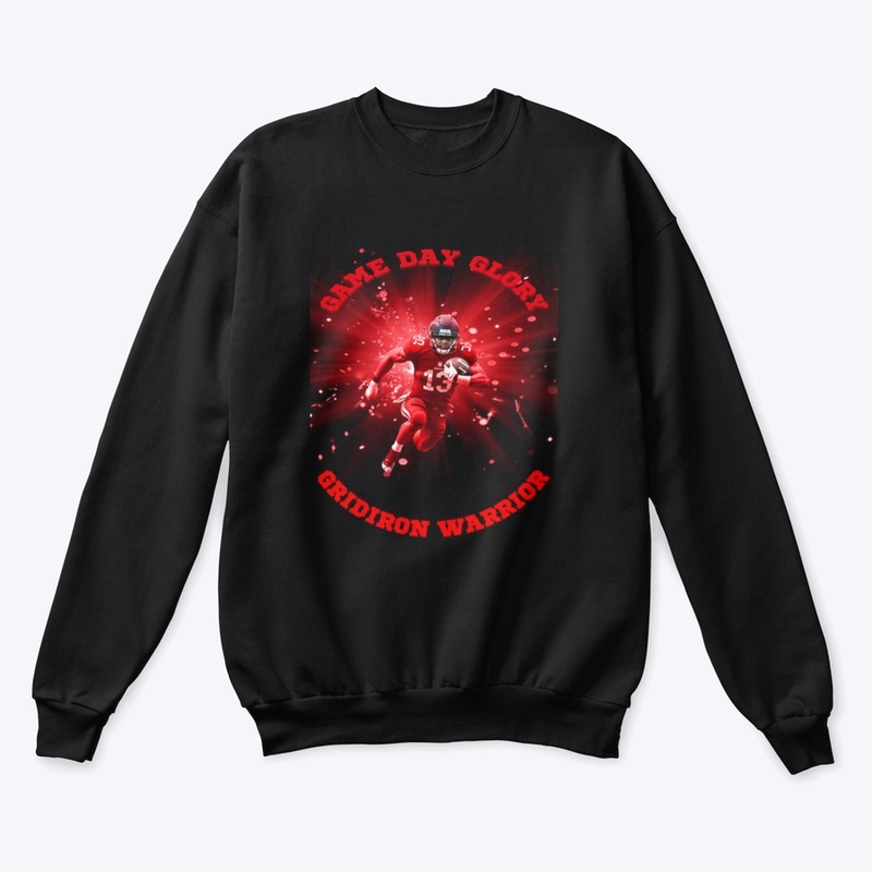 Game Day Glory  Full Red print.