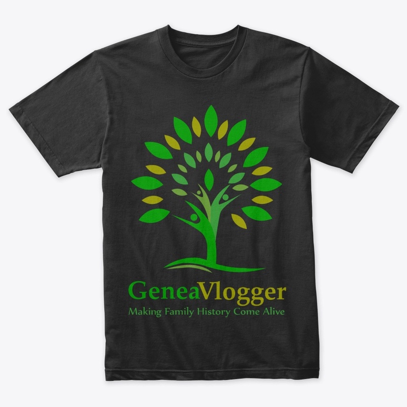 GeneaVlogger - Genealogy Tree Logo 