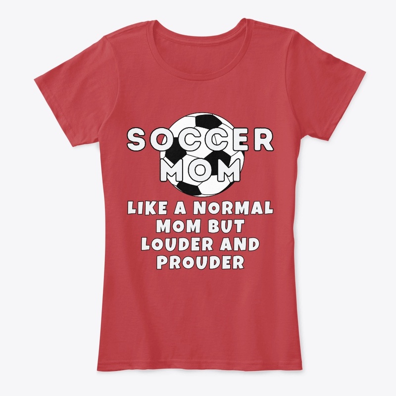 Soccer mom is louder and prouder