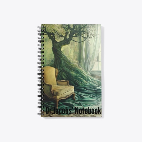 Dr.Jacobs' Notebook: Surreal Room Mint T-Shirt Front
