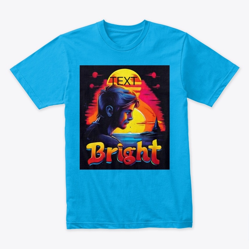 Bright T-shirt design 