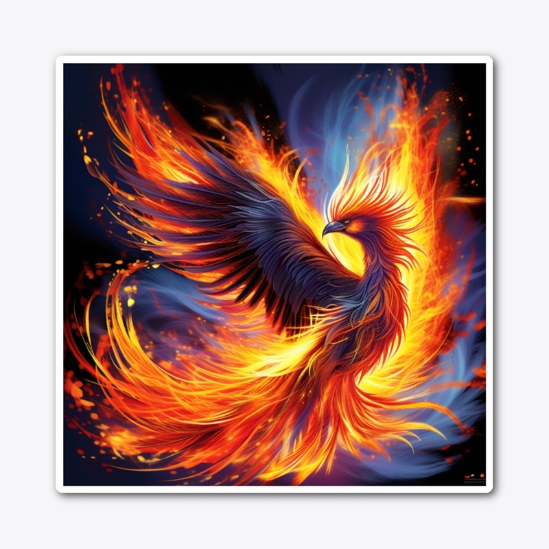 Phoenix's Fiery Ascension