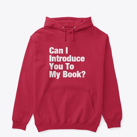 Can I Introduce You To My Book? Red T-Shirt Front