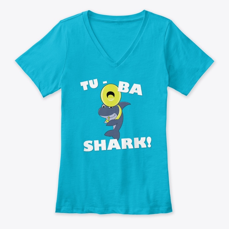 Tuba Shark-Funny Band Tee