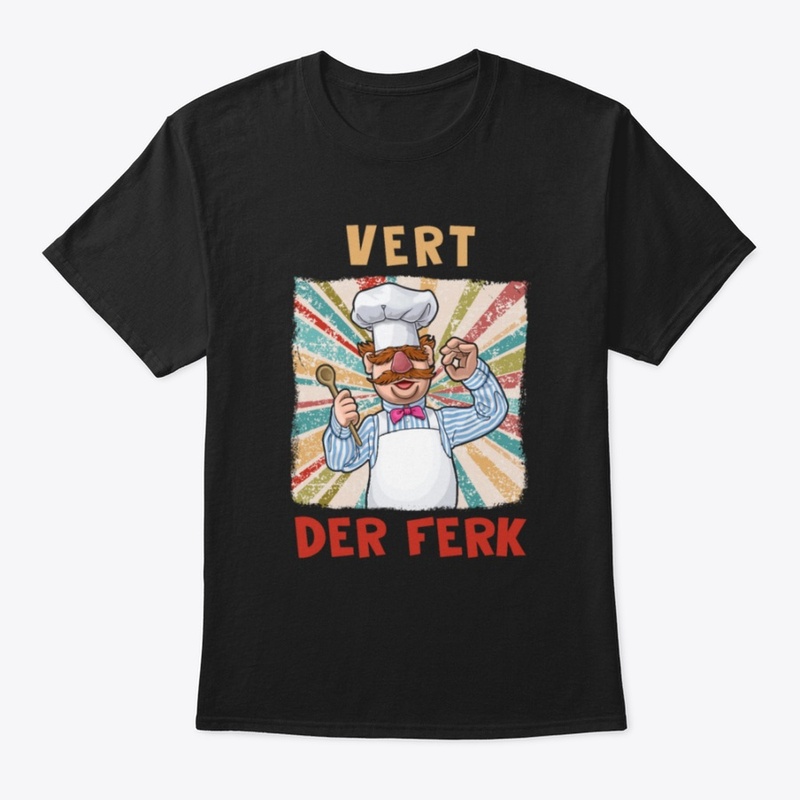 Retro Vintage Vert Der Ferk Hoodie