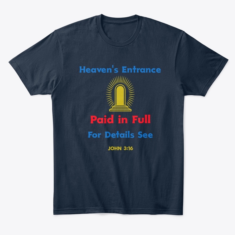 Heaven's Entrance John 3:16 Gold Accent
