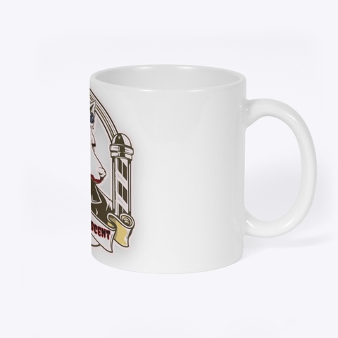 Gbs Coffee Mug White T-Shirt Back