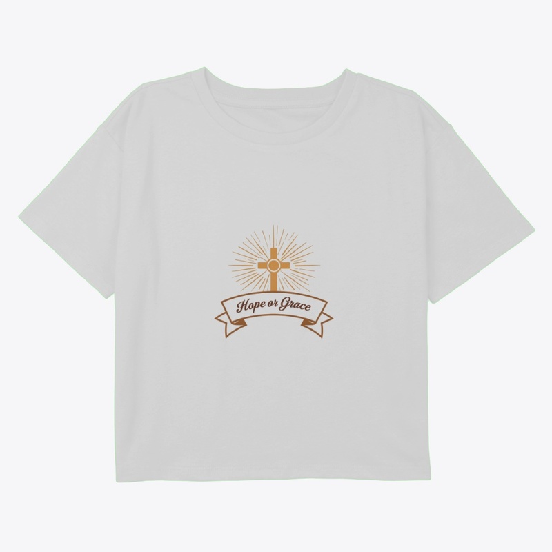 Hope & Grace – Faith Crest Logo