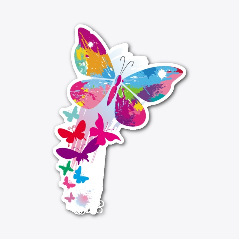 MULTICLOURS BUTTERFLY