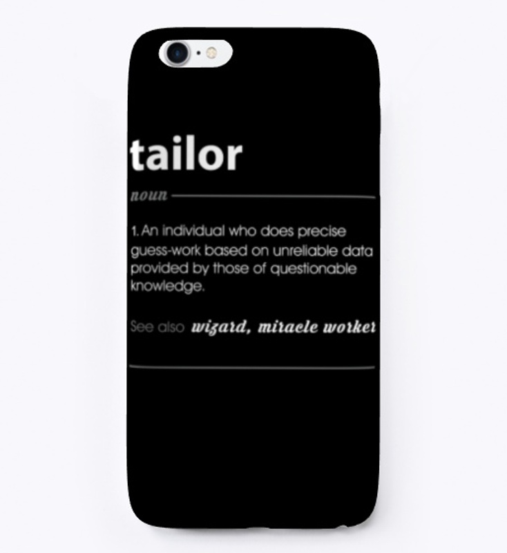 Tailor Funny Job Definition Gift