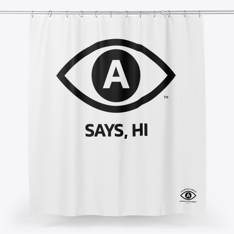 The Official Logo of A.I.™ A.I. Says, Hi