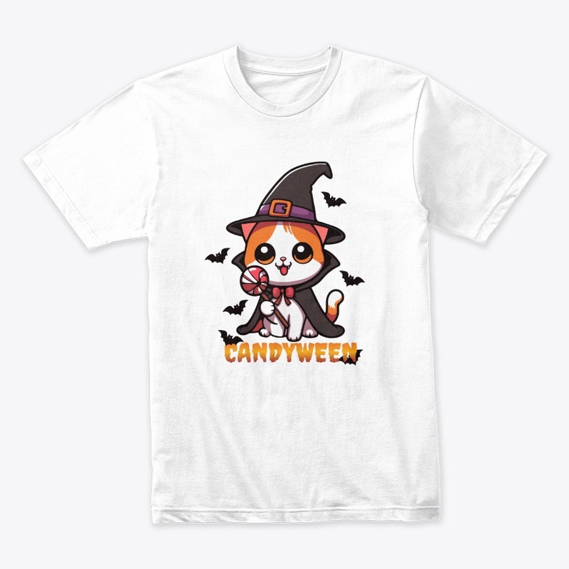 candyween - cat witch halloween