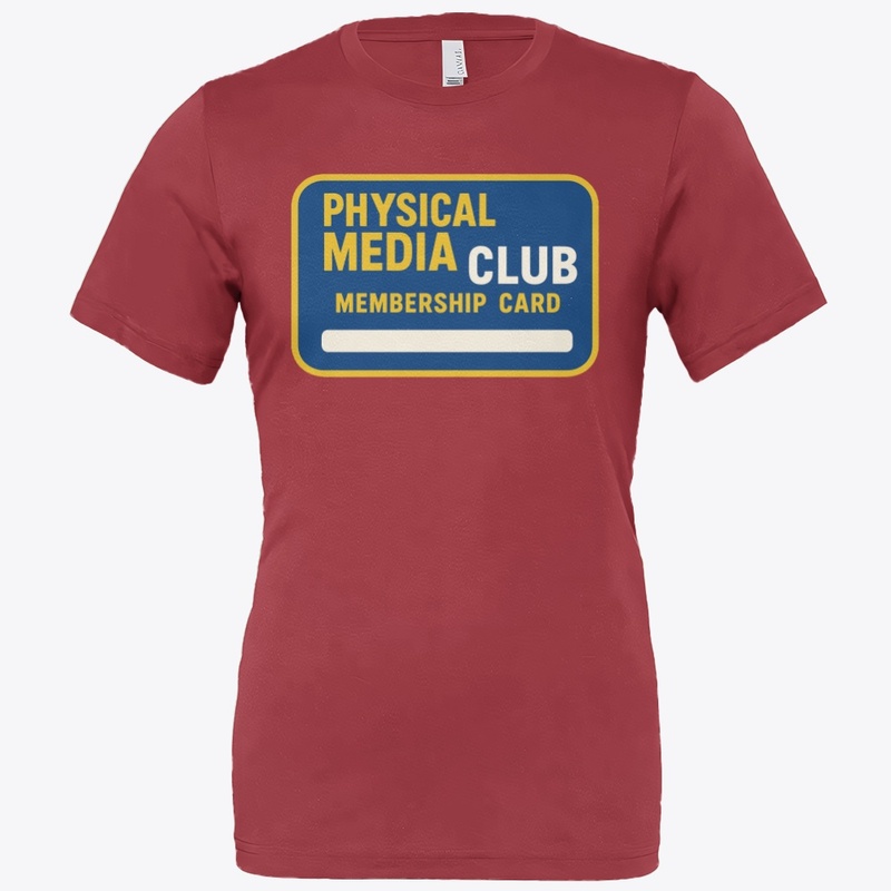 Physical Media Club Membership Card