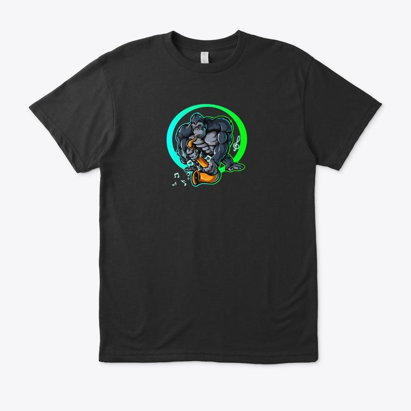 Gorilla Saxophone