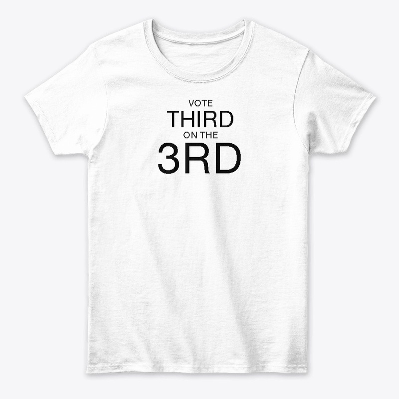 Vote third on the 3rd