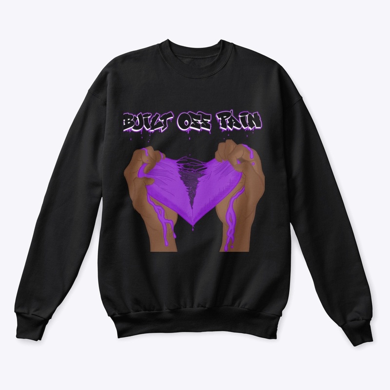 UnisexClassic PurpleCrewneck Sweatshirt 