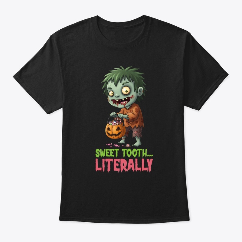 Zombie Sweet Tooth Funny Halloween Candy