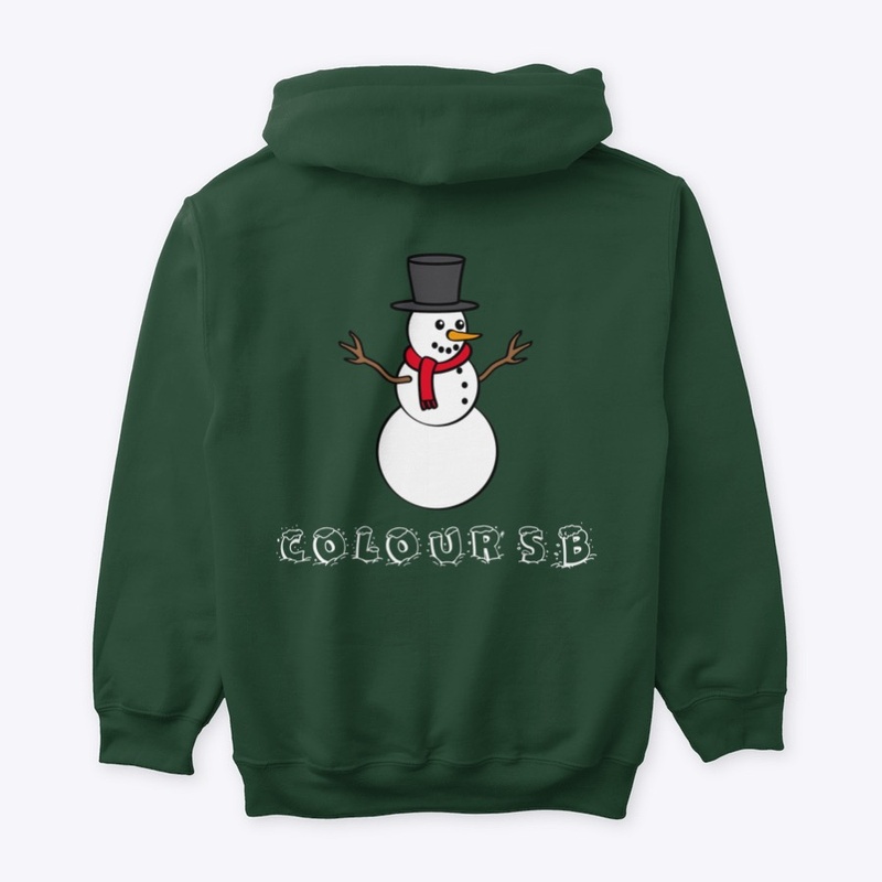 Colour Snowman Hoodie