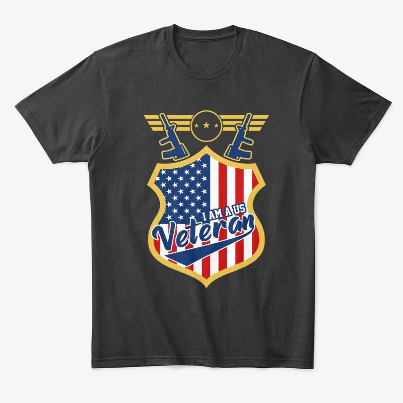 I am a US Veteran T Shirt Design