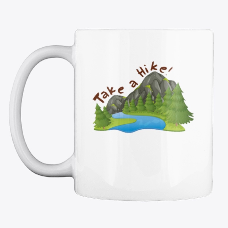 take a hike hiking t shirts 2