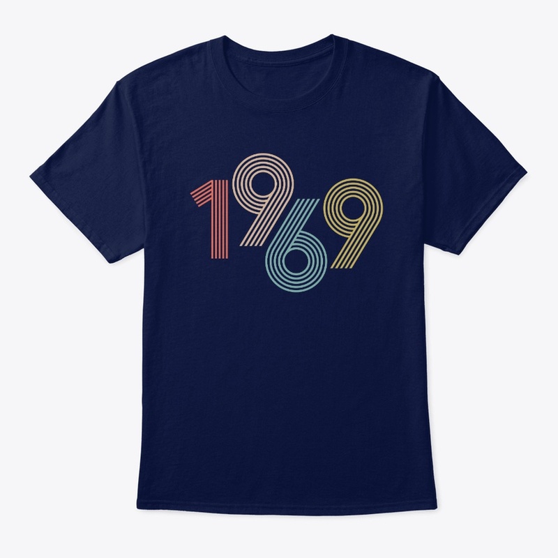 Women Vintage 1969 51th Birthday T-Shirt