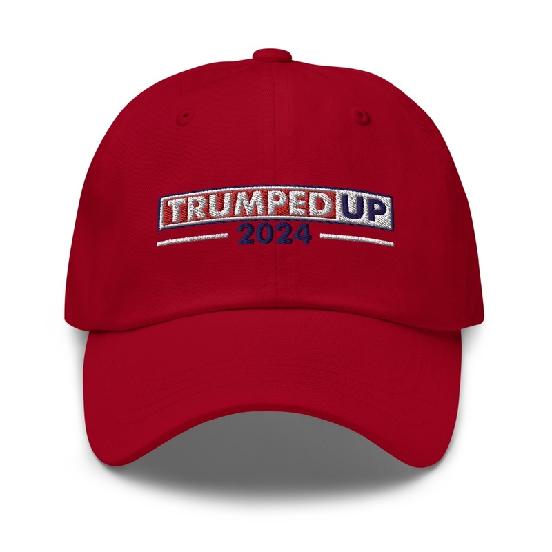 TRUMPED UP! (Red no/back)