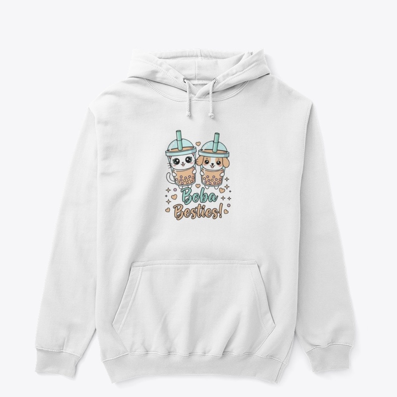 Boba Besties Milo & Bo Cute Kawaii Tee