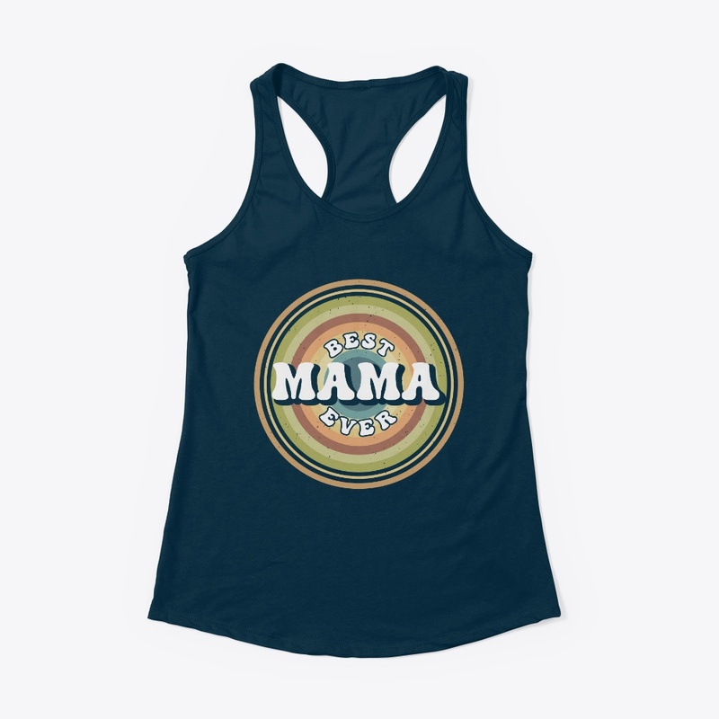 Best Mama Ever Retro Vintage T-shirt