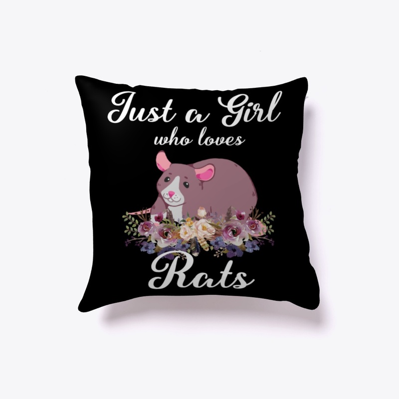 Girl Loves Rats Flower Style