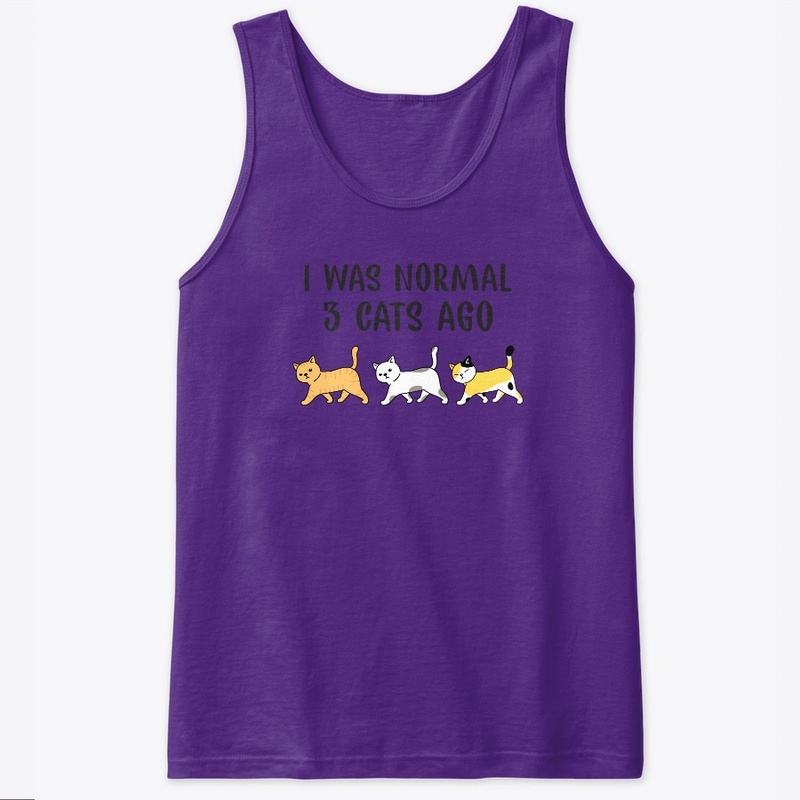 I was normal 3 cats ago funny cat lover