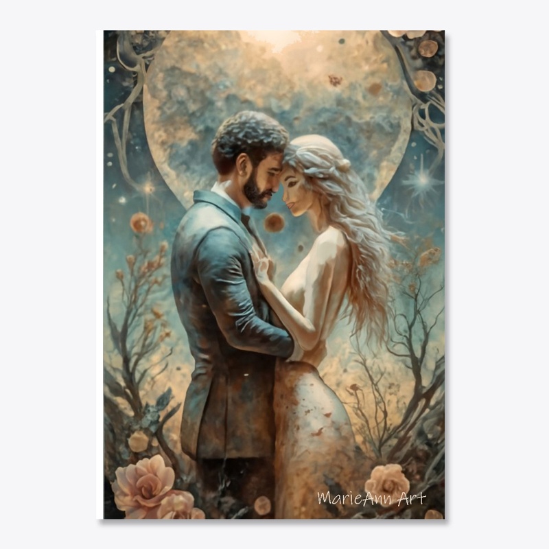 Couple art by MarieAnn