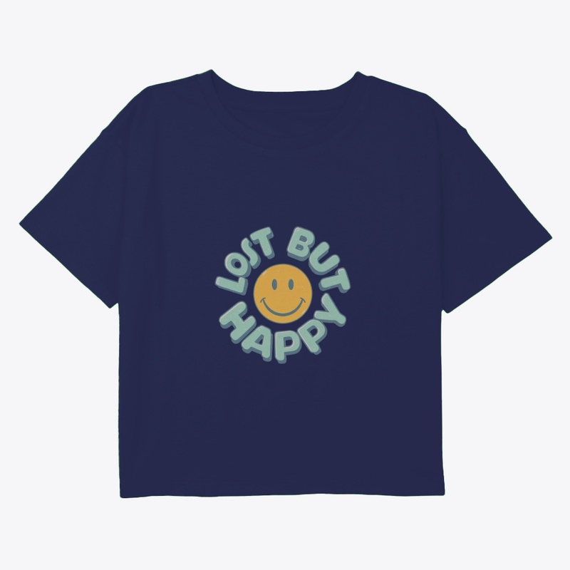 Lost But Happy Retro Smiley 😀