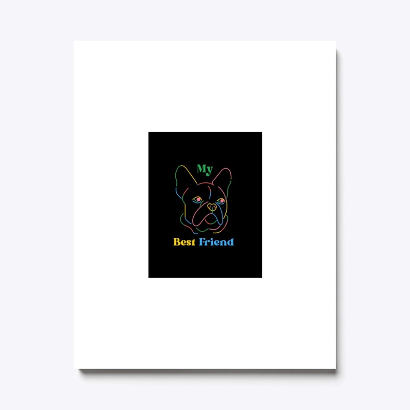 MY Best Friend T-Shirt: Colorful Graphic