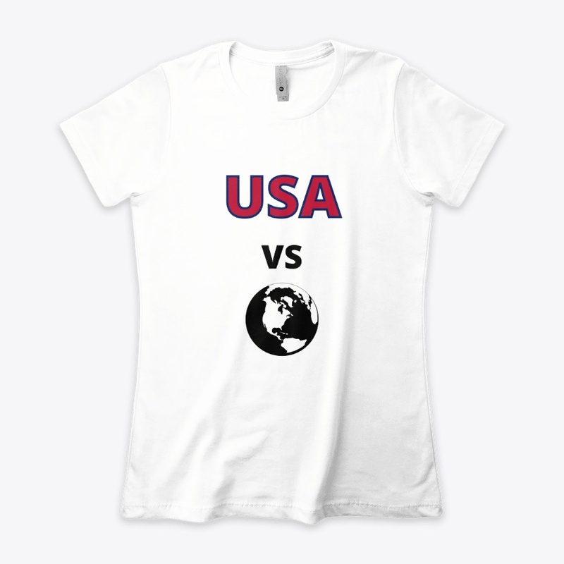 USA VS The world t-shirt