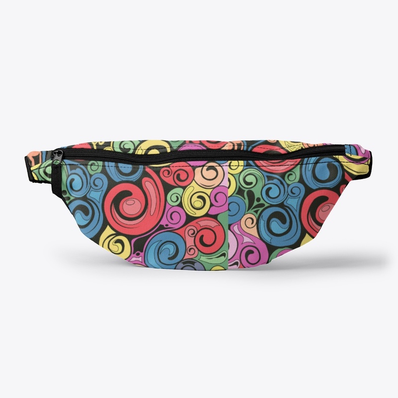 Swirl Retro Art Pattern 