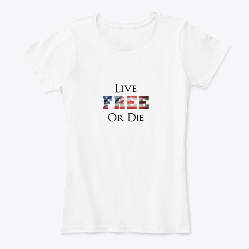 Live Free or Die (White)