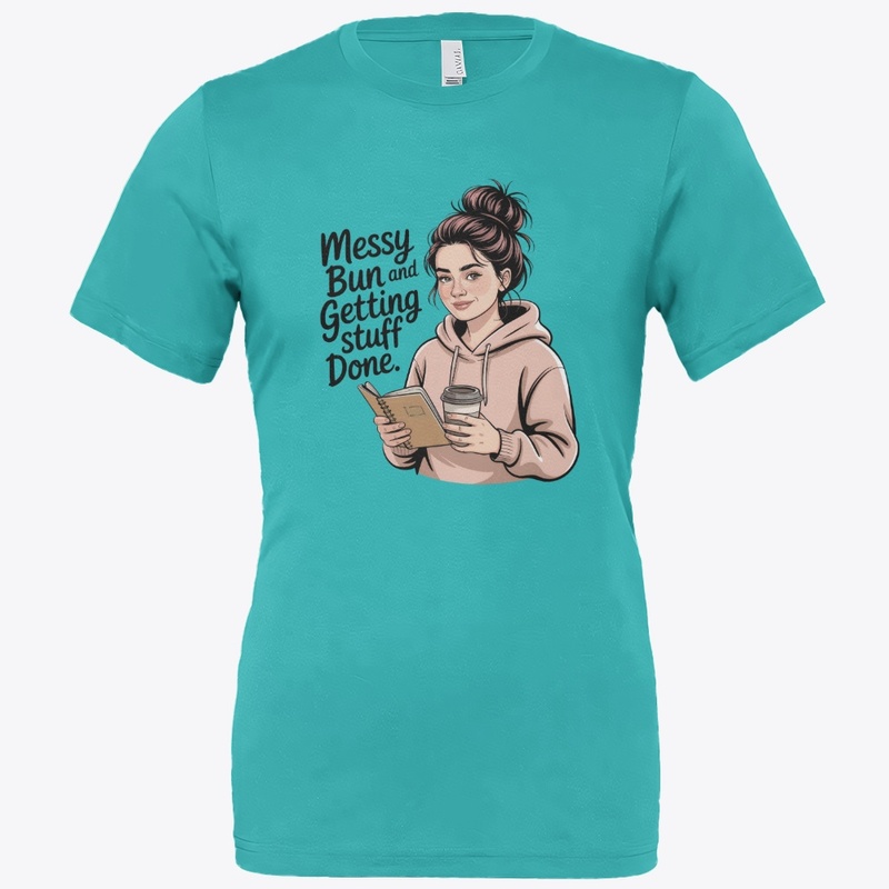 Messy Bun Motivation Outfit