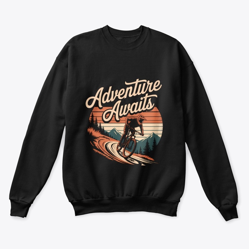  Mountain Biker Adventure Awaits Graphic