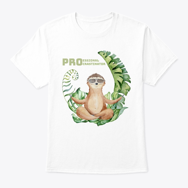 Professional Procrastinator Sloth Design