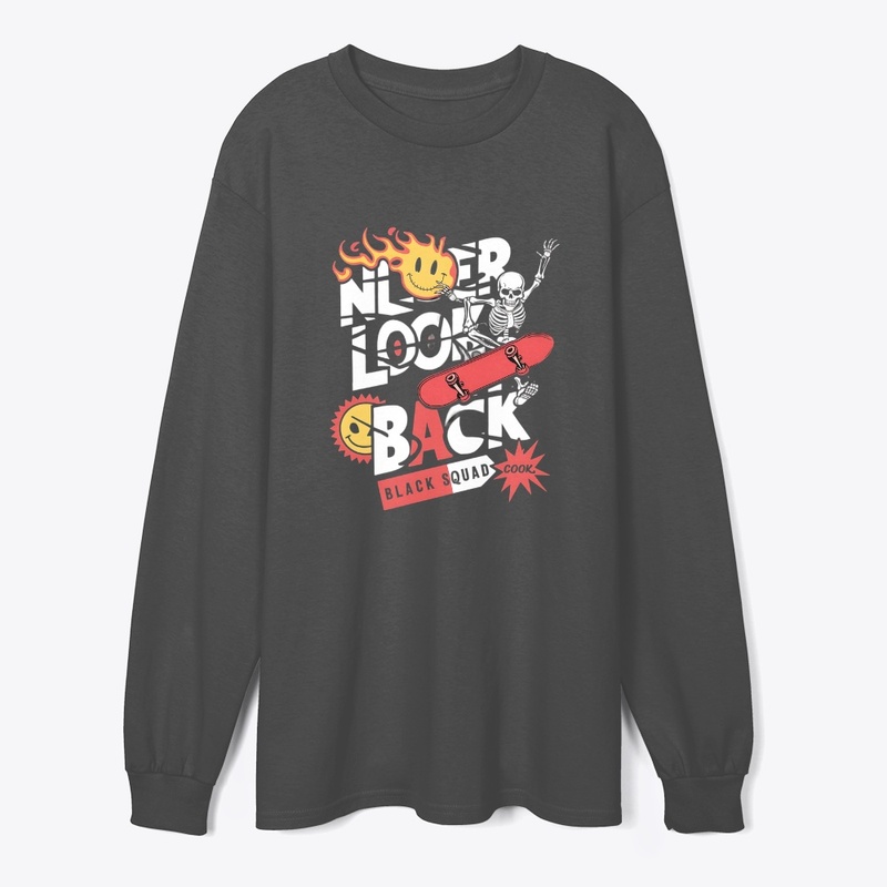 Look back t-shirt design 