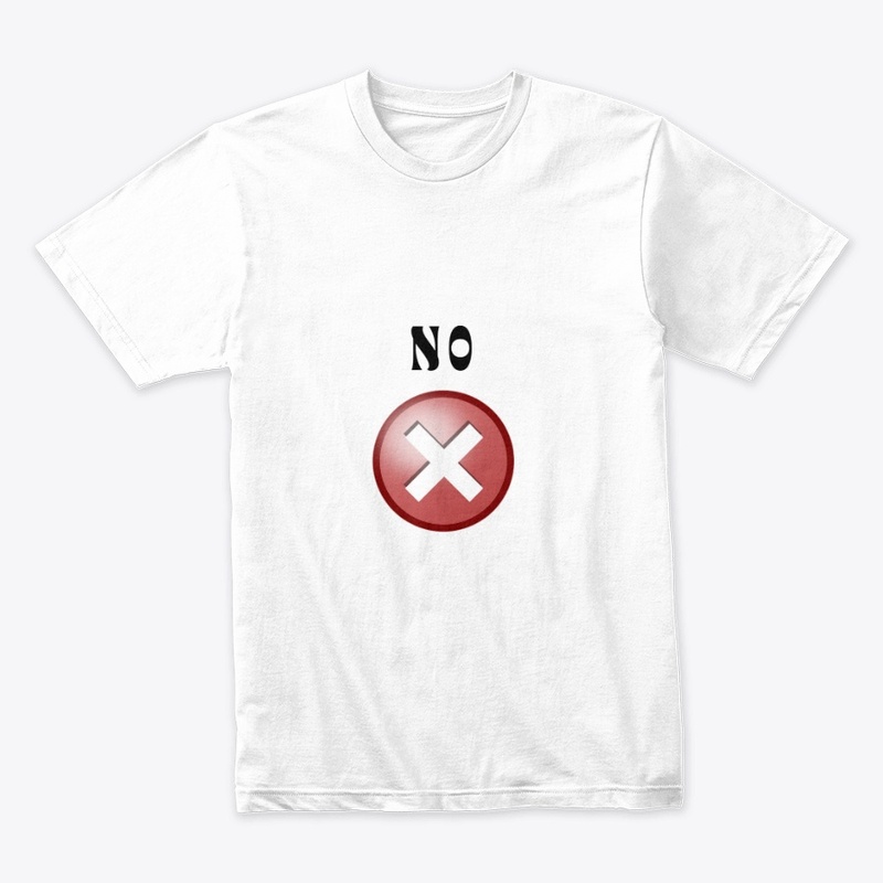 Say NO (Black)