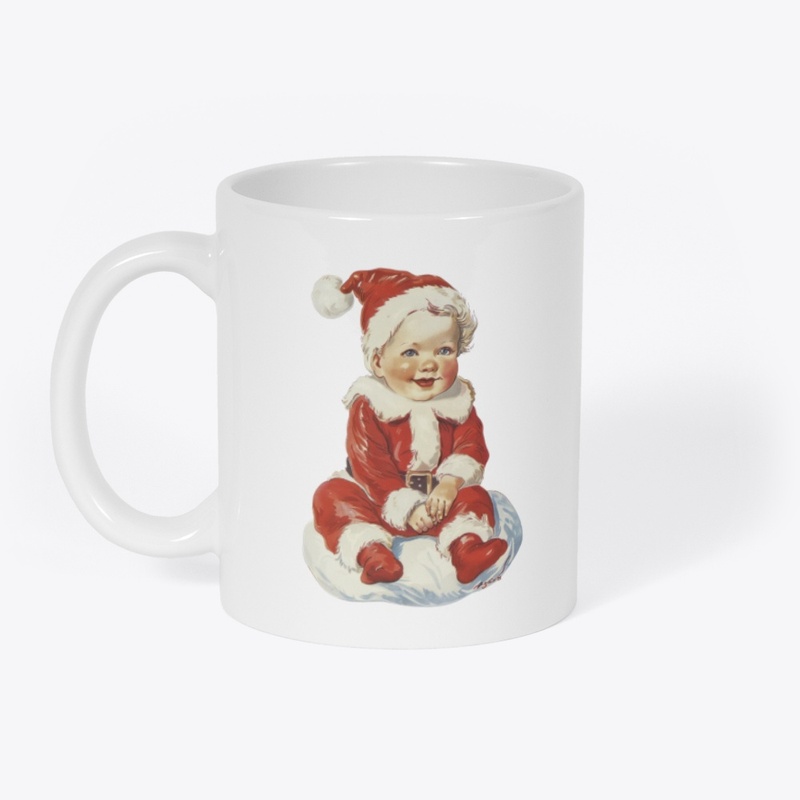 Christmas Santa Baby Mug