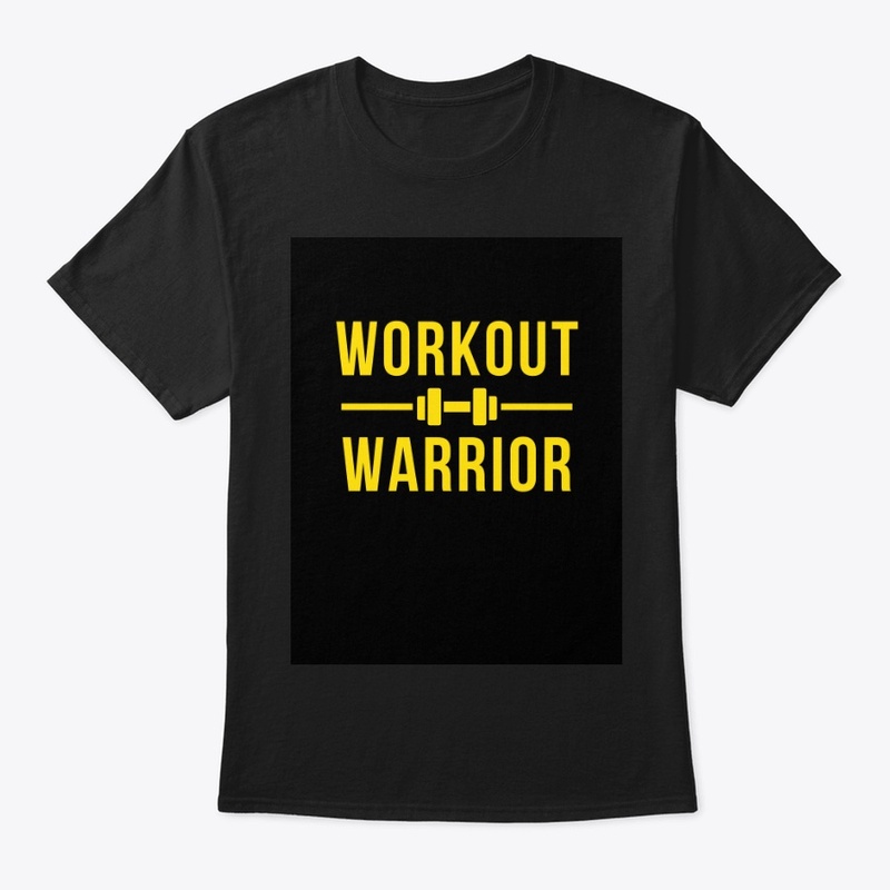 Colorful Workout Warrior T-shirt"