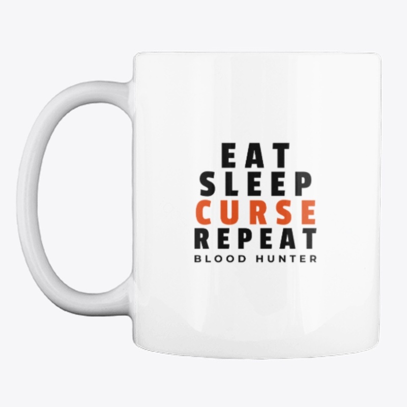 DnD - Eat Sleep Curse Repeat - Dark