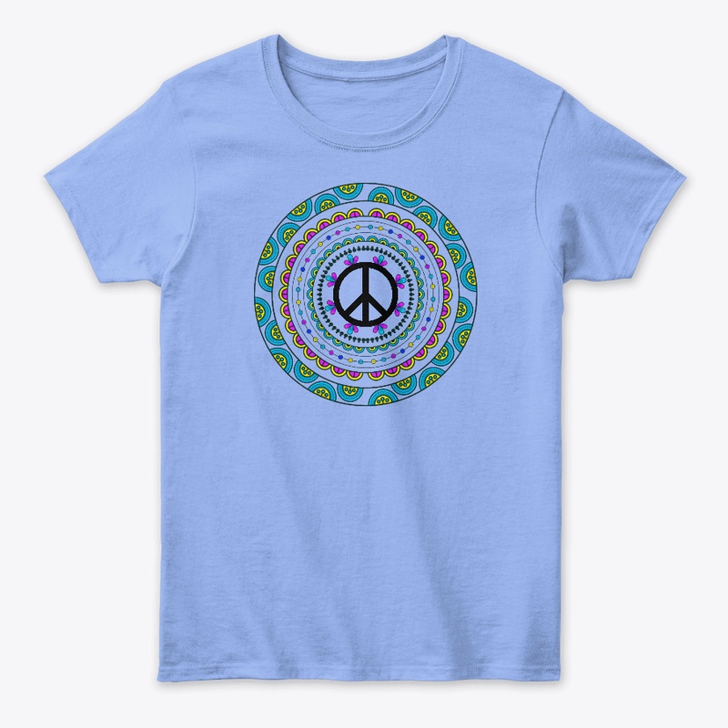 Peace Sign Mandala T-Shirt