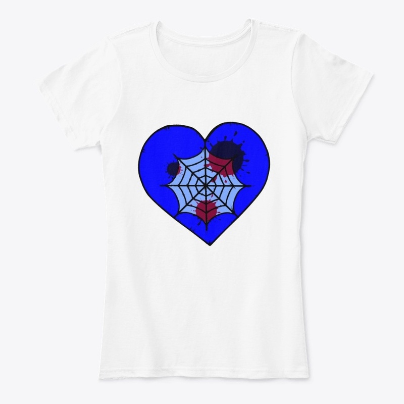 Horror Heart (Hot Blue/Pale Blue)