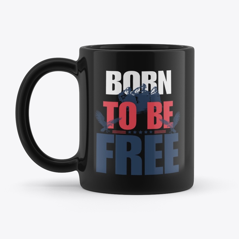 "Born Free: Patriot Pride Tee"