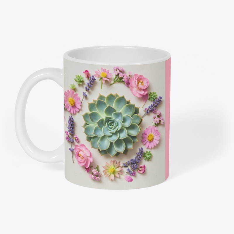 Succulent Bloom Mandala