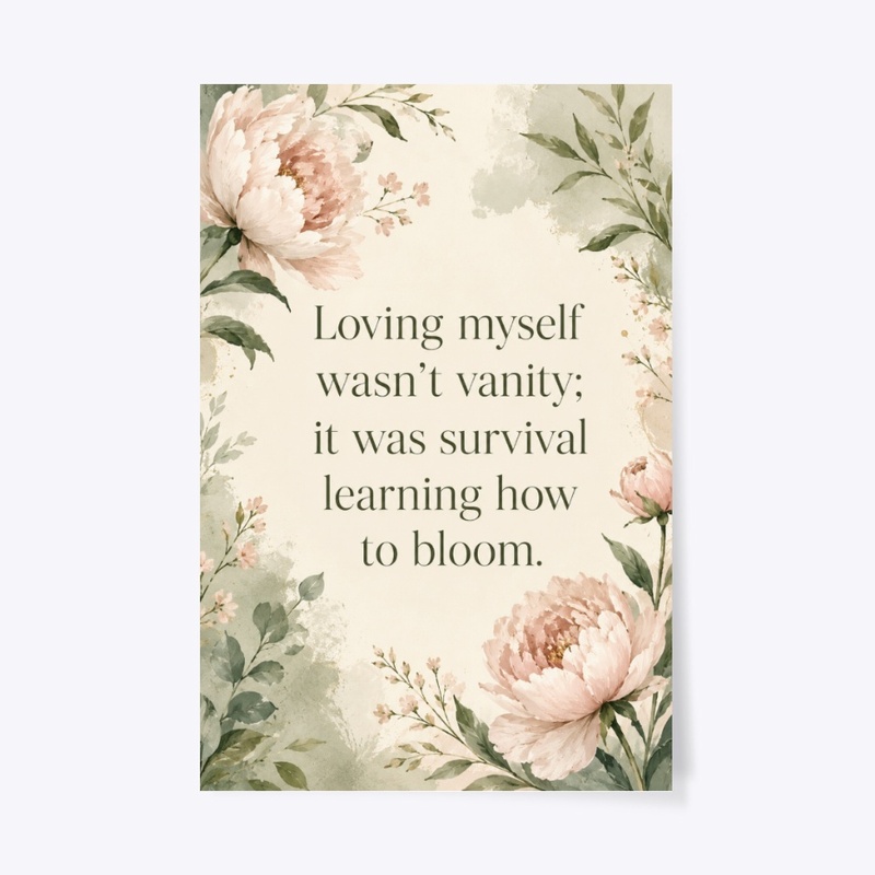 Blooming Self Love Print